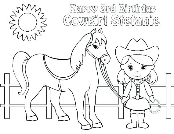 570x440 Cowgirl Coloring Pages Free Printable Cowgirl Coloring Pages