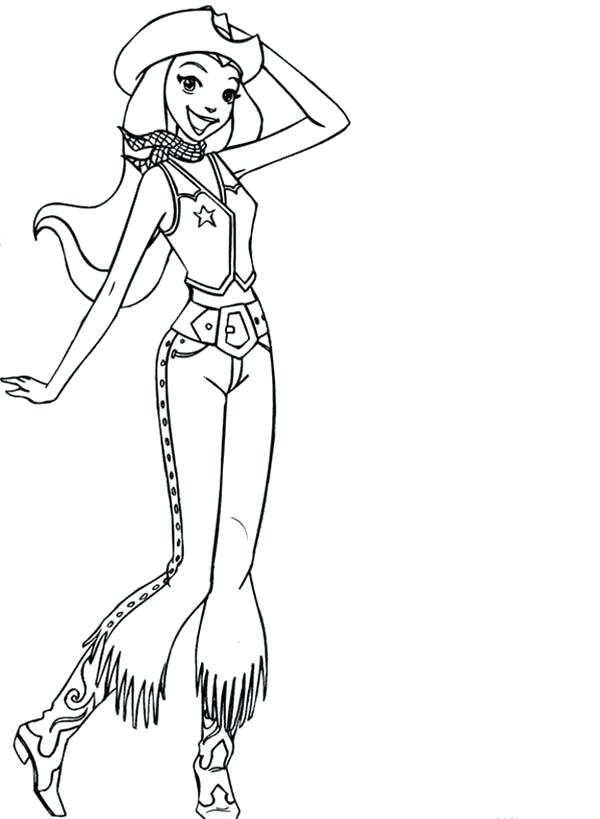 600x819 This Is Cowgirl Coloring Pages Pictures Printable Cowboy Coloring