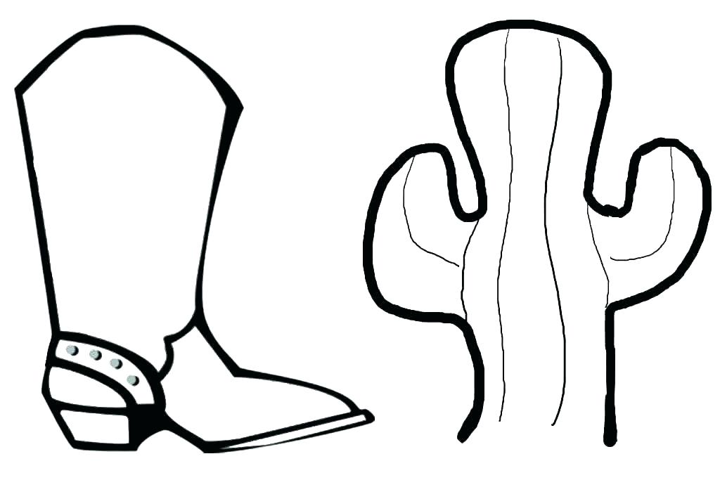 1024x683 Cowboy Boots Coloring Pages Boot Coloring Pages Cowboy Boots