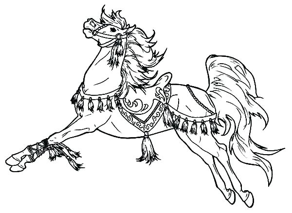 600x438 Horse Color Page Unicorn Horse Coloring Pages Cowboy Info Projects