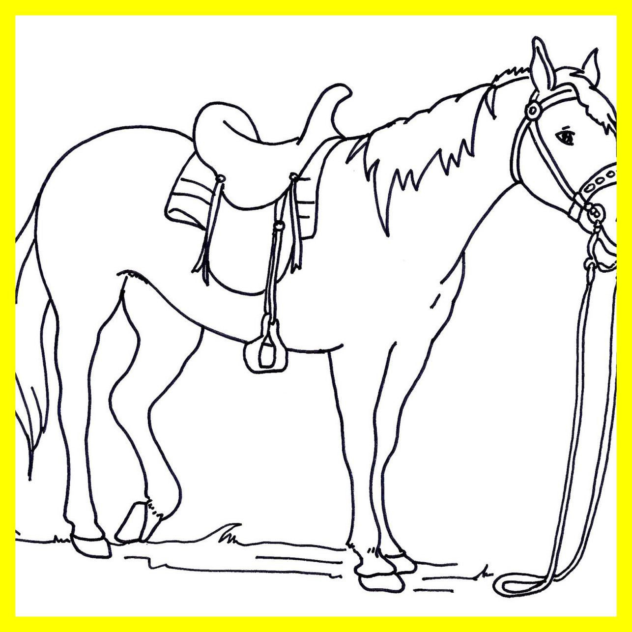 1286x1286 Inspiring Horse And Cowboy Coloring Pages Printable Of Barrel