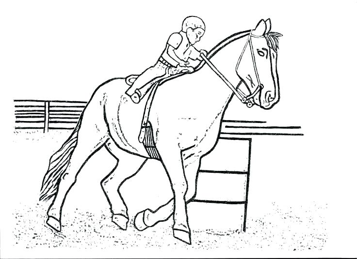 736x535 Rodeo Coloring Pages Rodeo Coloring Pages Barrel Racing Horse