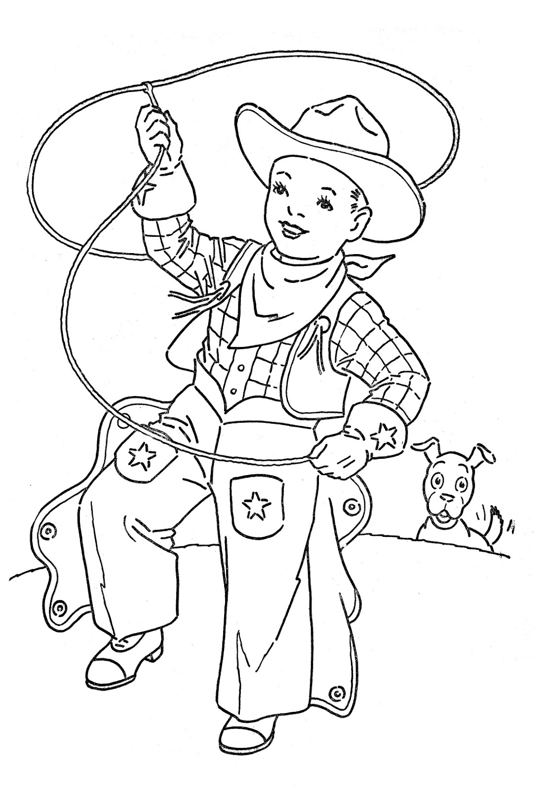 1102x1600 Cowgirl Coloring Pages Timeless Miracle Com