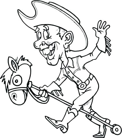 424x480 Cowboy Coloring Pages Cowboy Coloring Pages Printable Cowboys