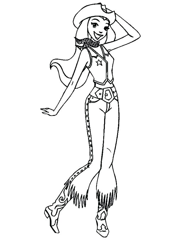 600x840 Cowgirl Coloring Pages Spies Spies The Cowgirl Coloring Pages