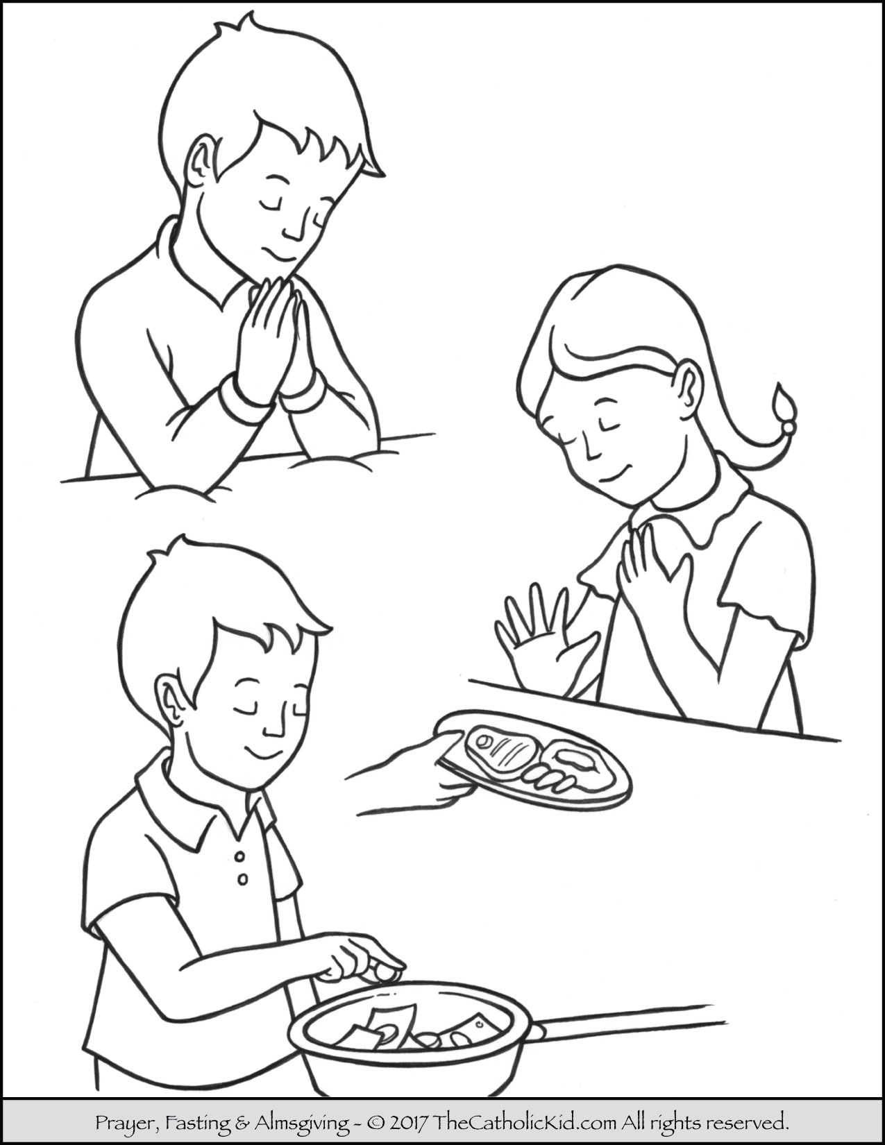 1275x1650 Here's A Great Little Coloring Page That Teaches The Children