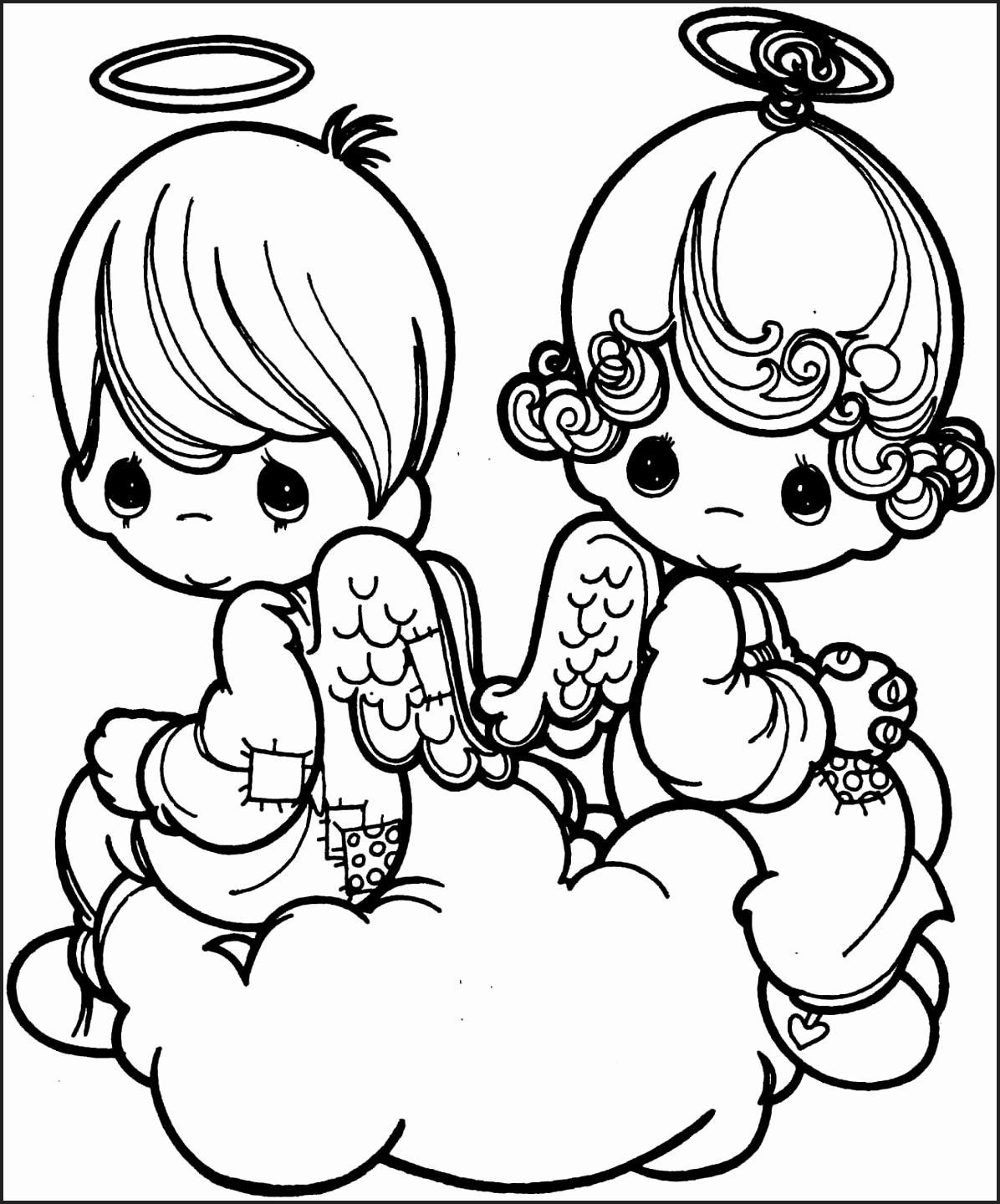 1196x1440 Free Valentine Day Coloring Pages