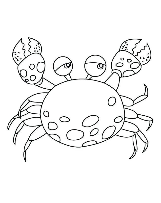 652x820 Free Printable Crab Coloring Pages For Kids Cartoon Crab Coloring