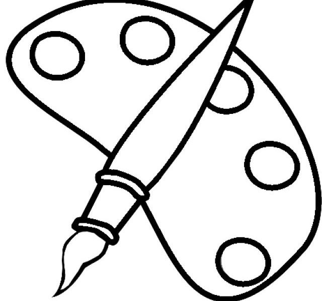 640x600 Arts And Crafts Coloring Pages Coloring Pages