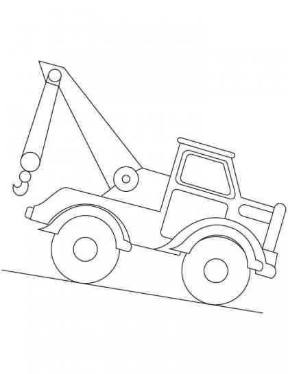 420x546 Bagger Ausmalbilder Barb's Day Care