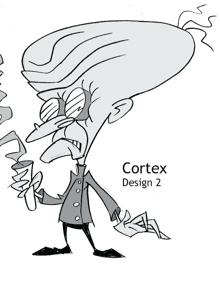 738x960 Crash Bandicoot Coloring Pages Cortex Evolution Crash Bandicoot