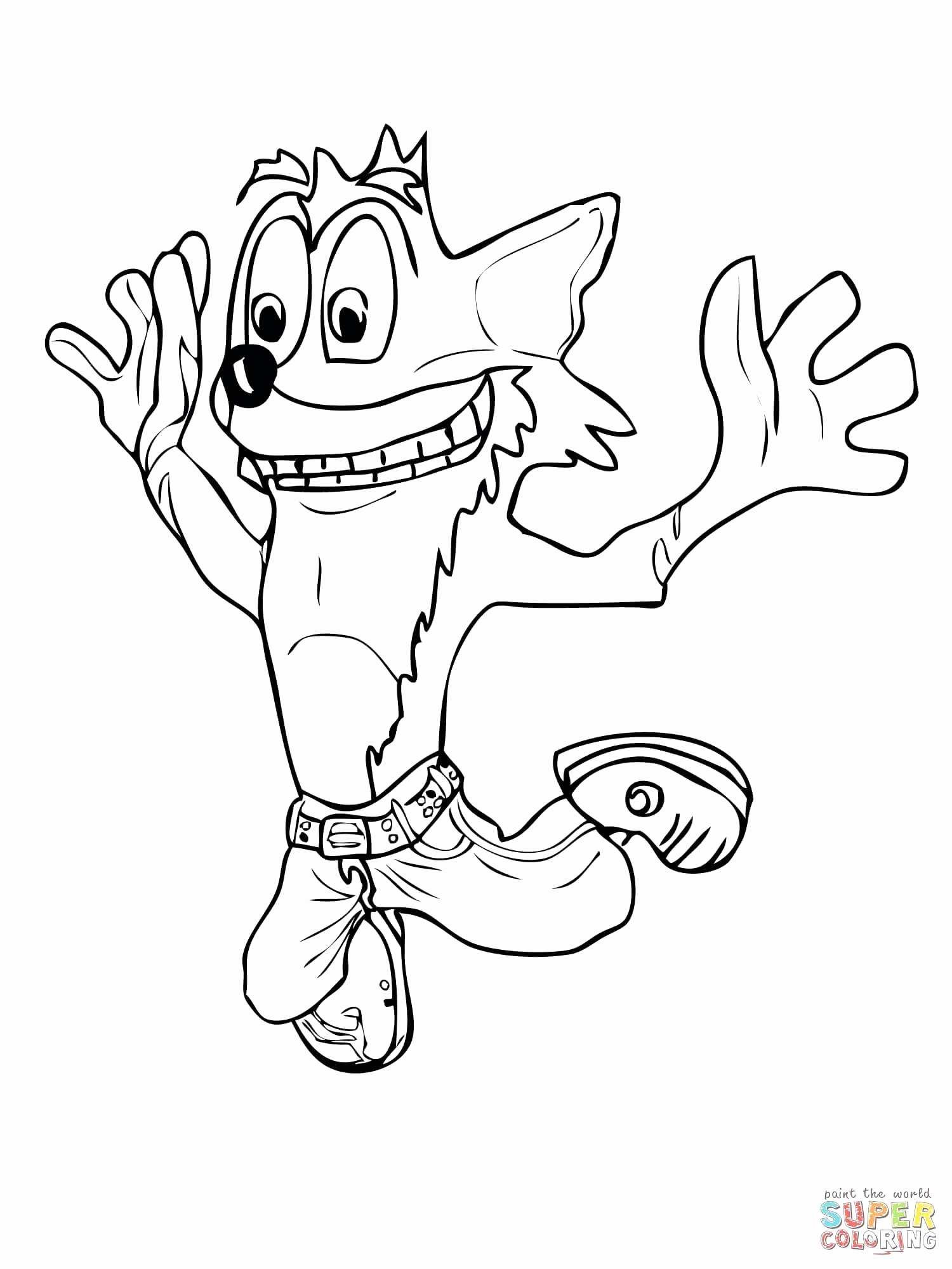 1500x2000 Crash Bandicoot Coloring Pages Inspirational Car Crash Drawing
