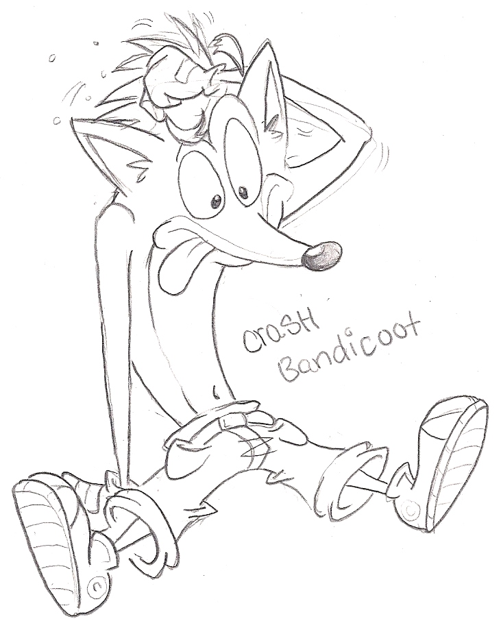731x922 Crash Bandicoot Coloring Pages Curiosidades De Caio