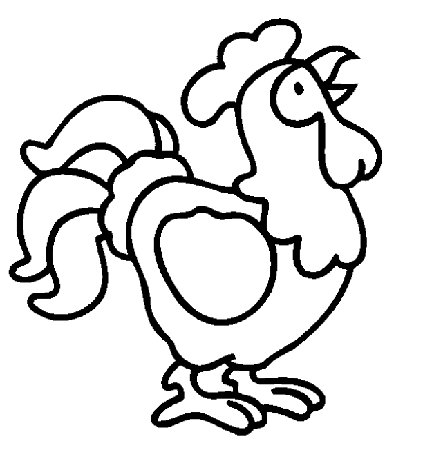 612x652 Bold Ideas Farm Animal Coloring Pages Baby With Facts Easy Cartoon