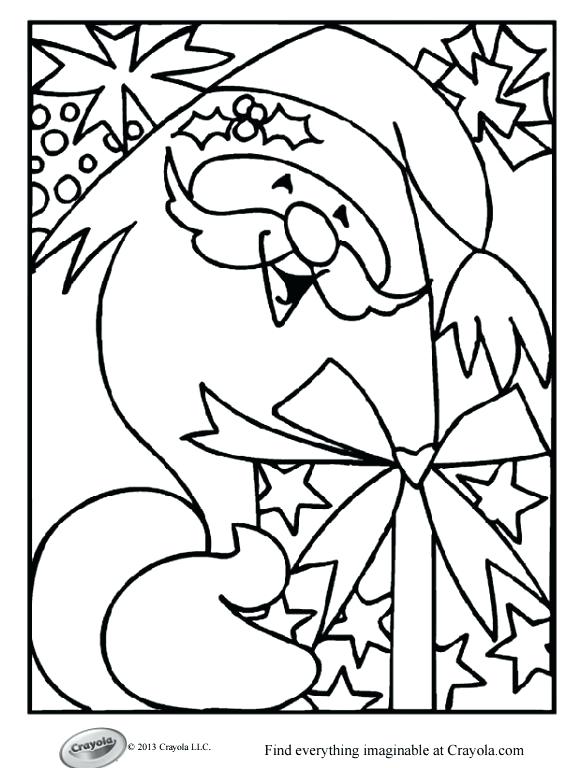 579x768 Crayola Christmas Coloring Pages Murs