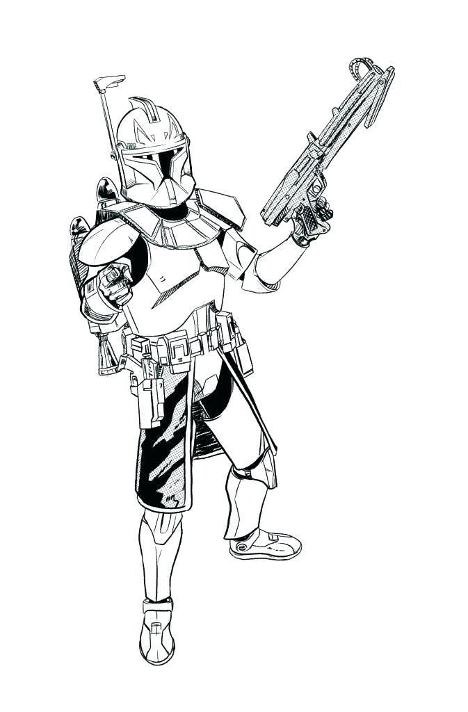 673x1024 Clone Coloring Pages Clone Coloring Pages Cool Clone Trooper