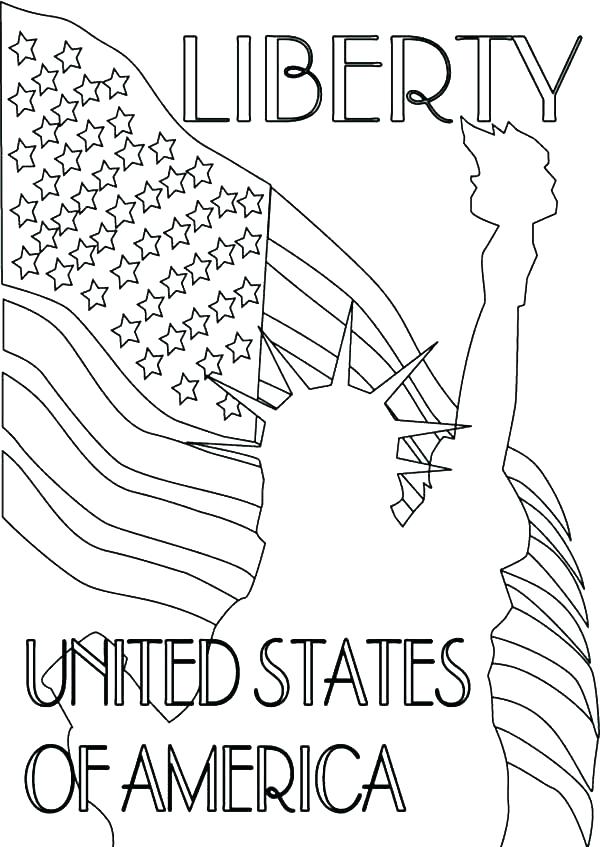 600x847 States Coloring Pages Us Symbols Coloring Pages Coloring Pages