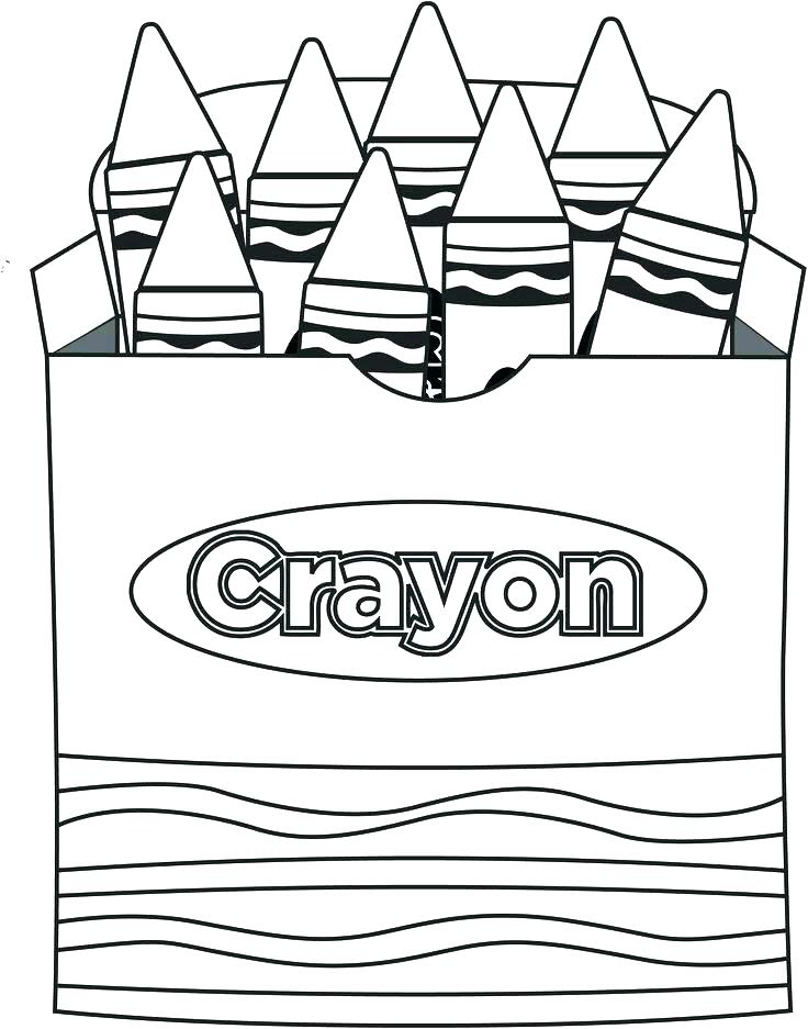 736x937 Crayola Crayon Coloring Pages Crayola Crayon Coloring Pages Plus
