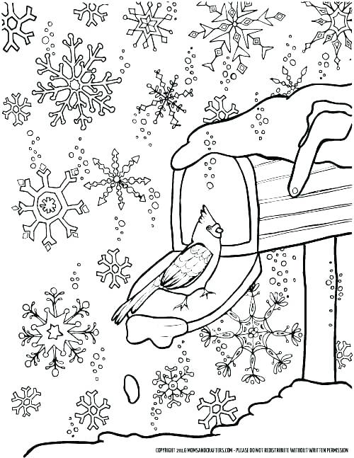 500x647 Winter Colouring Pages Pdf Coloring Pages For Preschoolers Winter