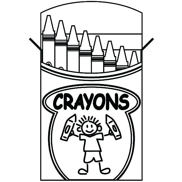 Crayon Box Coloring Page at GetDrawings | Free download