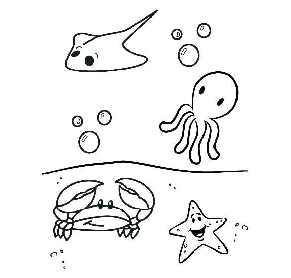 585x560 Crayon Coloring Pages Printable