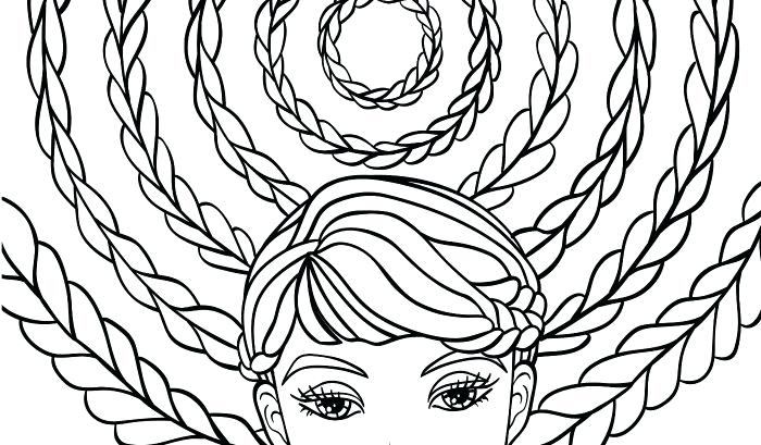 700x409 Crazy Coloring Pages Crazy Hairdo Coloring Lesson Kids Coloring