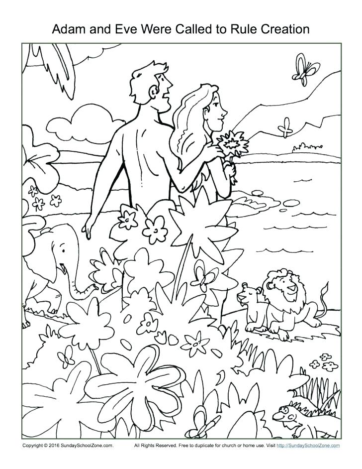 728x942 Creation Coloring Pages Creation Coloring Pages And Eve Were
