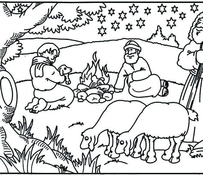 678x584 Creation Coloring Pages Creation Coloring Pages For Preschoolers
