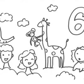 268x268 Coloring Page God Created Animals Archives