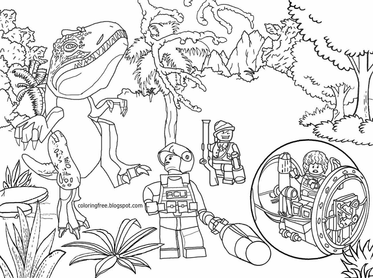 1300x970 Jurassic Park Coloring Pages Jurassic World Coloring Pages