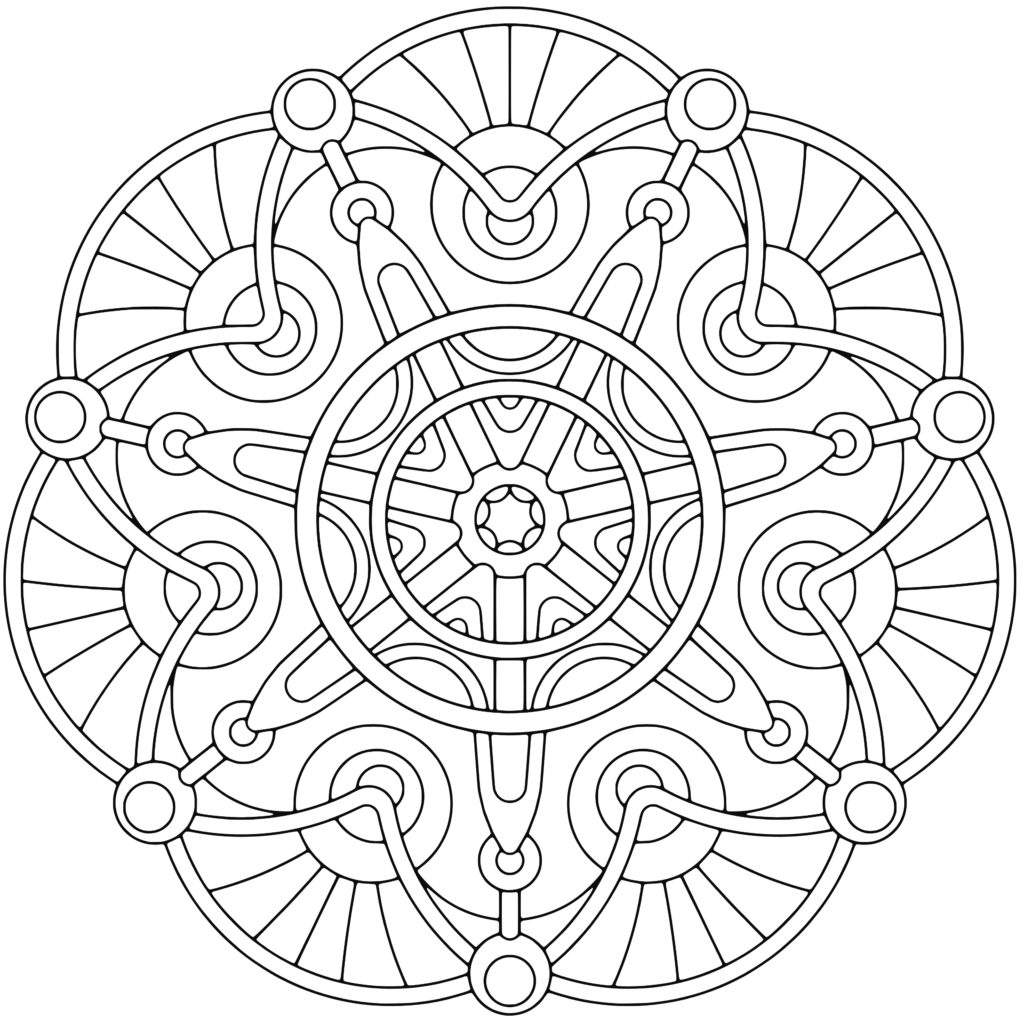 1024x1024 Creative Coloring Pages For Adults