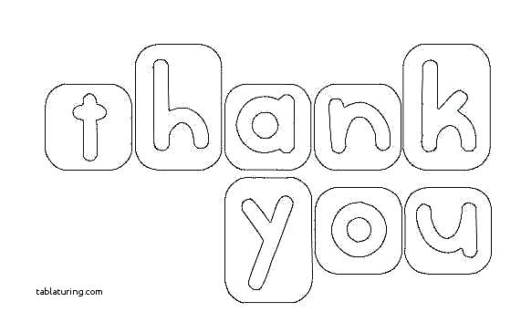 571x365 Credit Card Colouring Pages Thank You Coloring For Kids Collection