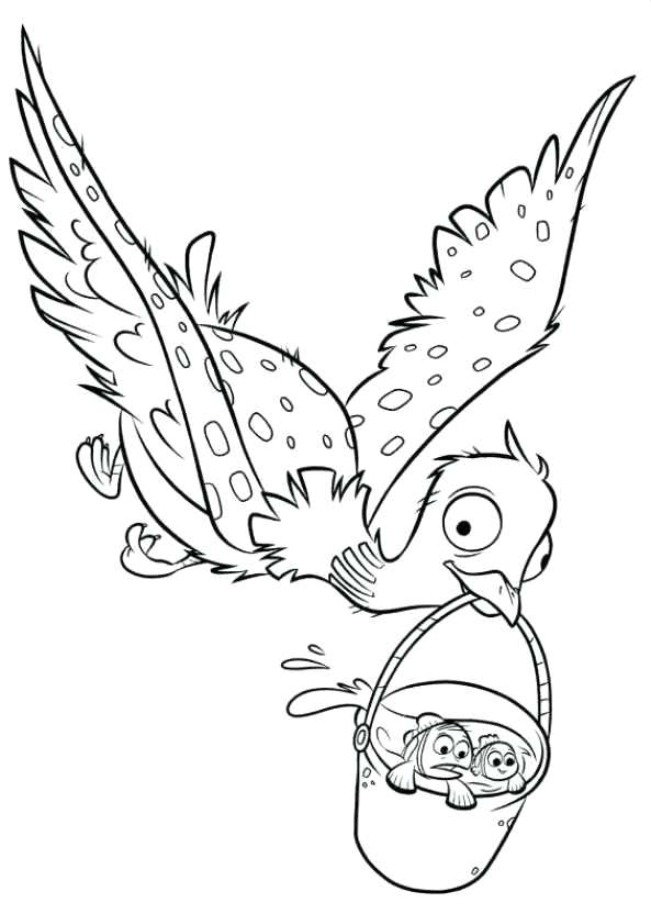 593x832 Finding Nemo Coloring Pages Coloring Pages Finding The Best Credit