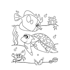 230x230 Best Free Printable Ocean Coloring Pages Online