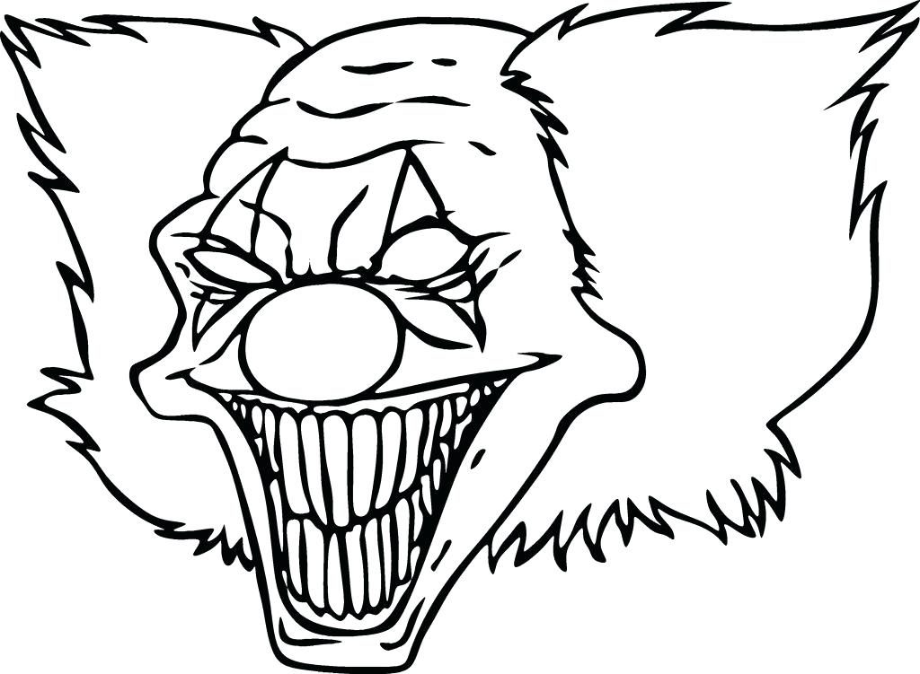 1024x751 Scary Coloring Pages Creepy Coloring Pages Scary People Coloring