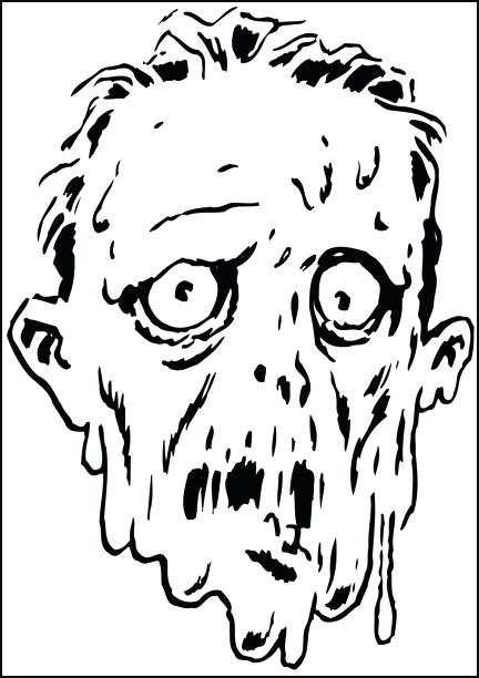 432x612 Scary Halloween Coloring Pages Printables Coloring Sheets Creepy