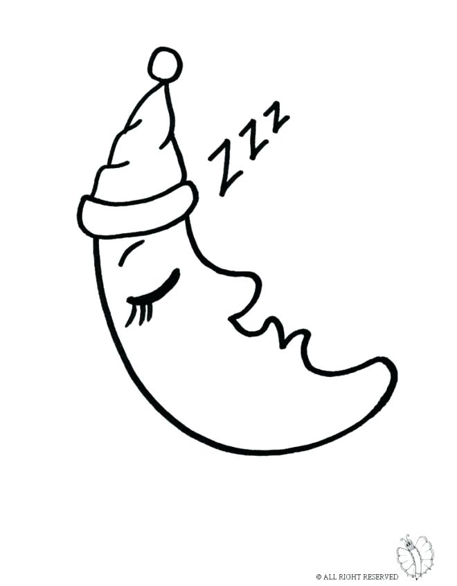 660x847 Moon Coloring Page