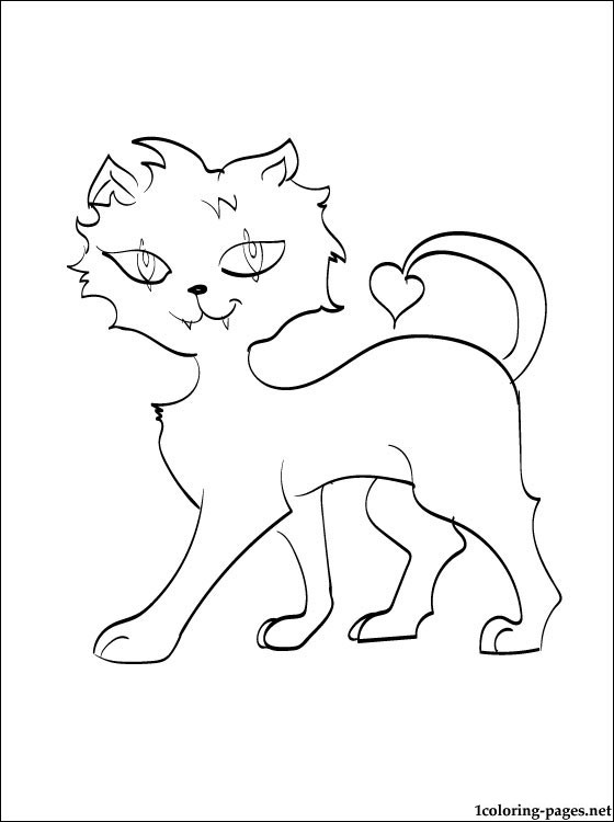560x750 Crescent Monster High Coloring Page Coloring Pages