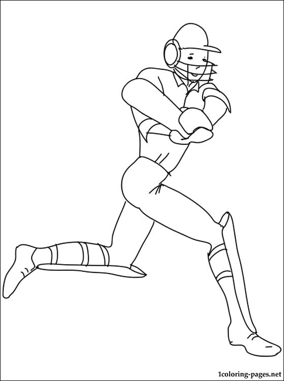 560x750 Cricket Coloring Page Coloring Pages