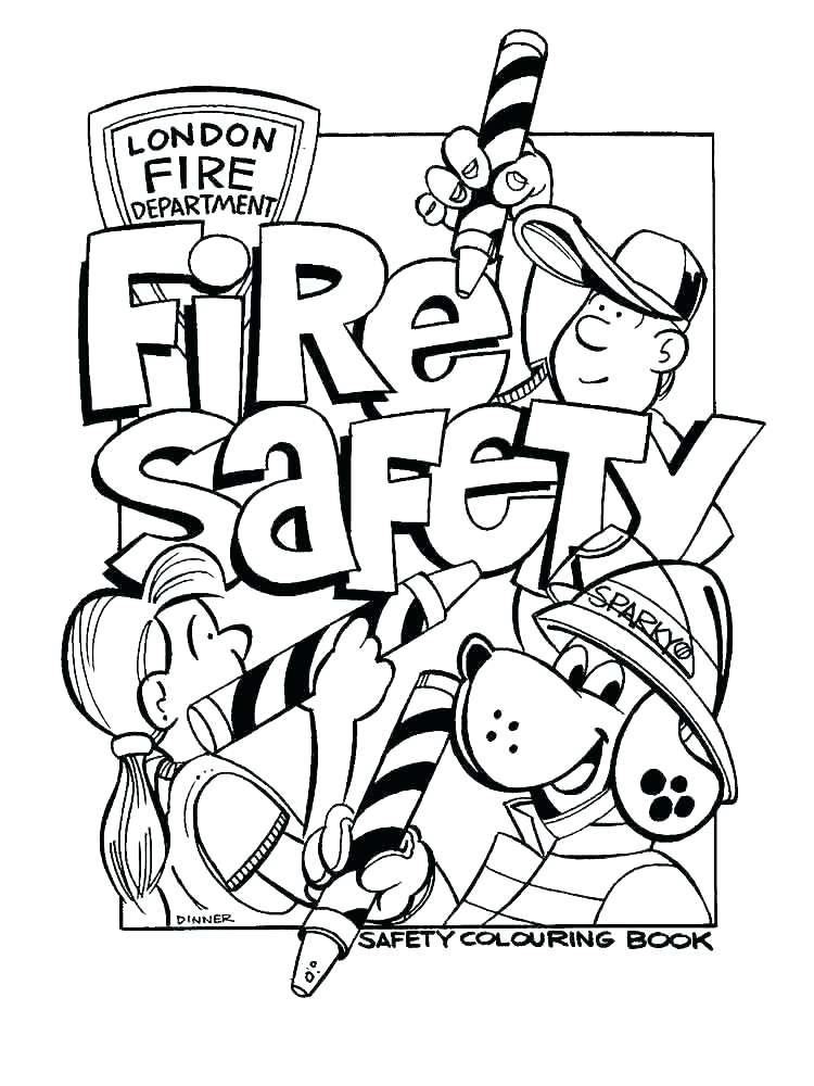 750x1000 Halloween Safety Coloring Pages