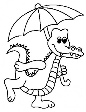 300x389 Crocodiles Coloring Page Crocodiles Coloring Book