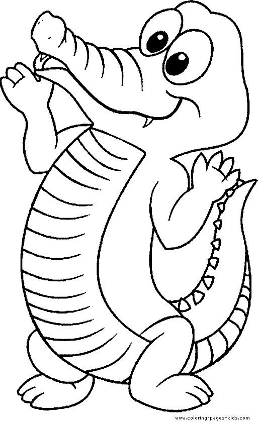 513x840 Top Free Printable Crocodile Coloring Pages Online