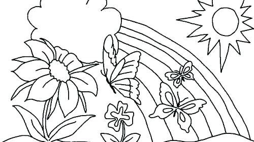 500x280 Prairie Crocus Coloring Pages Spring Flowers Page Flower Color