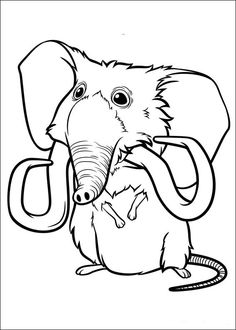 236x330 The Croods, Meet Crocopup From The Croods Coloring Page