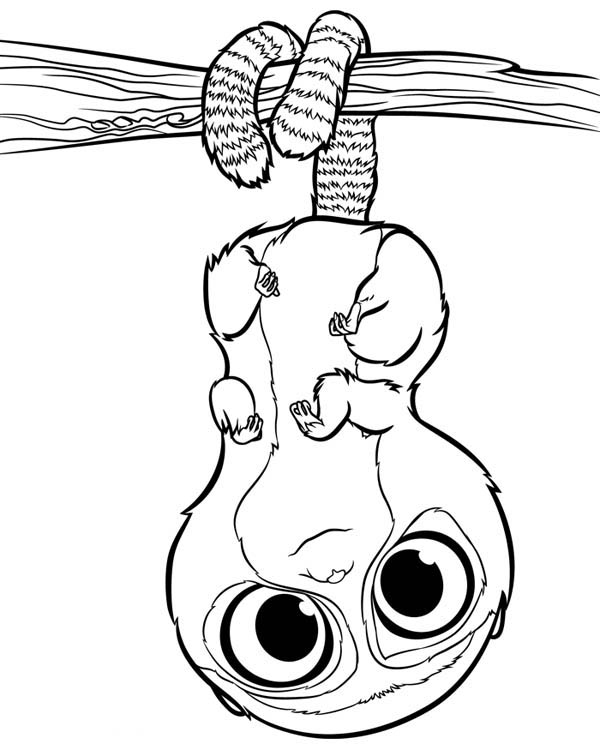 600x756 The Croods Coloring Pages