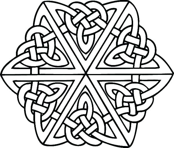 600x512 Celtic Mandala Coloring Pages Mandala Coloring Celtic Heart