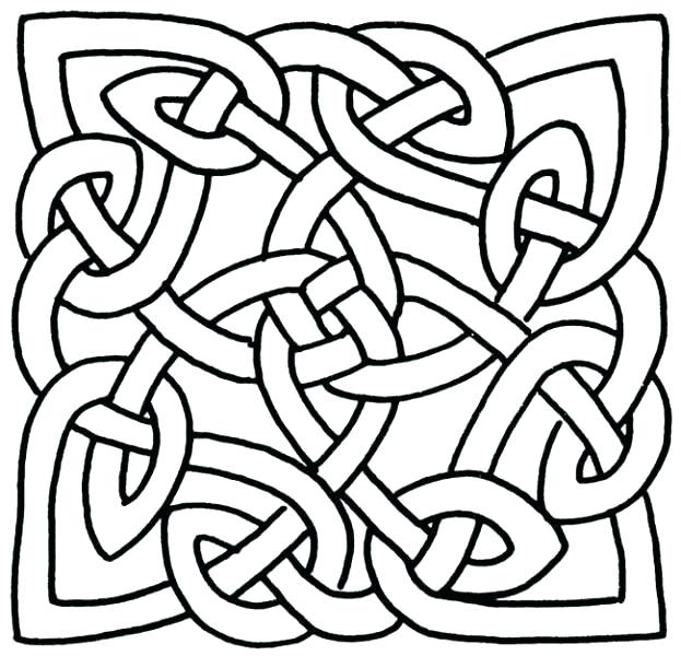 623x600 This Is Knot Coloring Pages Images Page Cross Inside This Is Knot