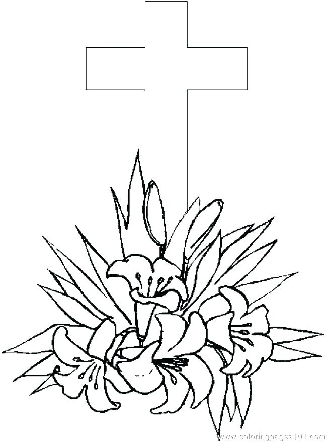 650x878 Cross Coloring Pages S Cross Coloring Pages Free