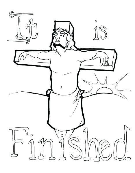 467x600 Cross Color Pages Coloring Pages Of A Cross Stations Of The Cross