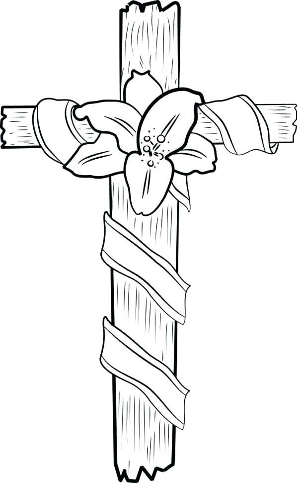 600x971 Cross Coloring Pages An Emblem Of Identity Cross Coloring Pages